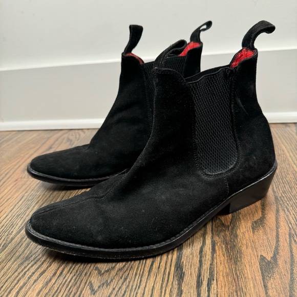 Beatwear Black Suede Classic Chelsea Boots size 43 - Picture 4 of 8